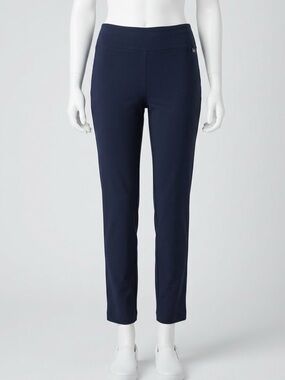 Lisette Montreal Pull-On Pants Navy Blue Style 2501 Size 6 / 36